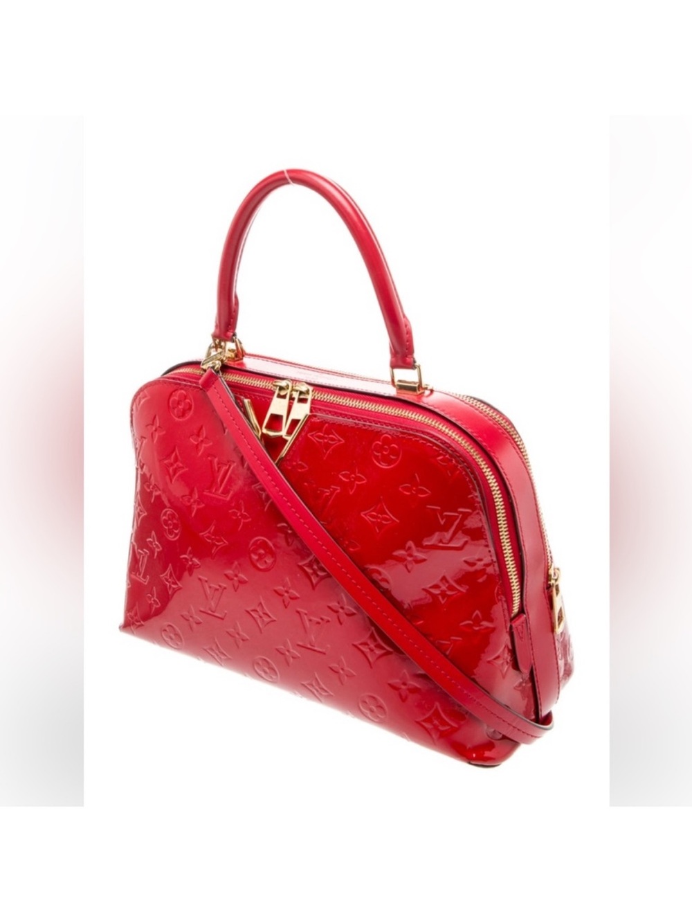 Louis Vuitton New Melrose
Monogram patent leather two way bag RETAIL 3,500 - Picture 4 of 9